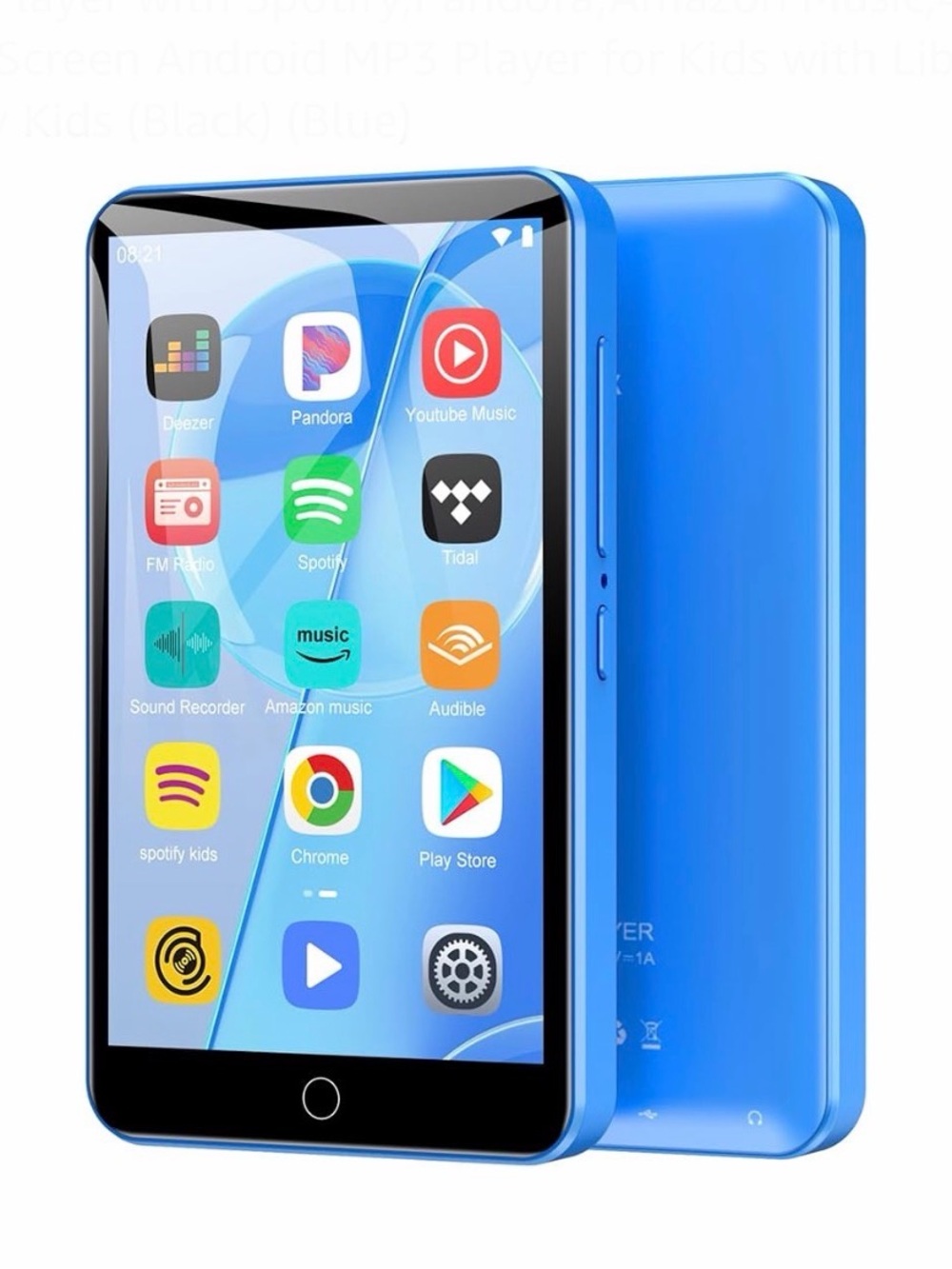 MP3 Player with Bluetooth and WiFi 4" Touch Screen Android MP3 Player